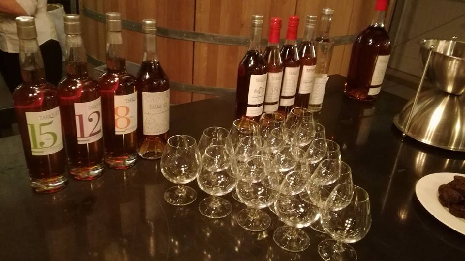 Dégustation des armagnacs...