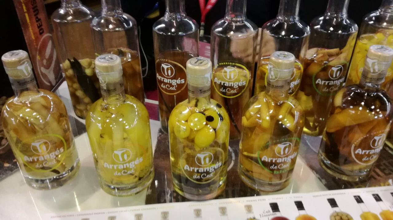 Rhums arrangés de CED